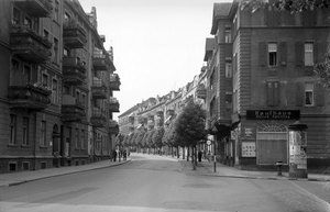 Friedrichstraße Straße an der Seidenfabrik