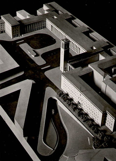 Modell des Saarbrücker Bahnhofs